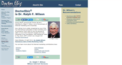 Desktop Screenshot of doctorebiz.com